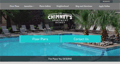 Desktop Screenshot of chimneysapartmentselpaso.com